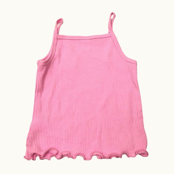 NEW Old Navy Baby Girl 18-24 Months Rib Knit Pink Tank Top Bloomers Outfit Set - Picture 3 of 8